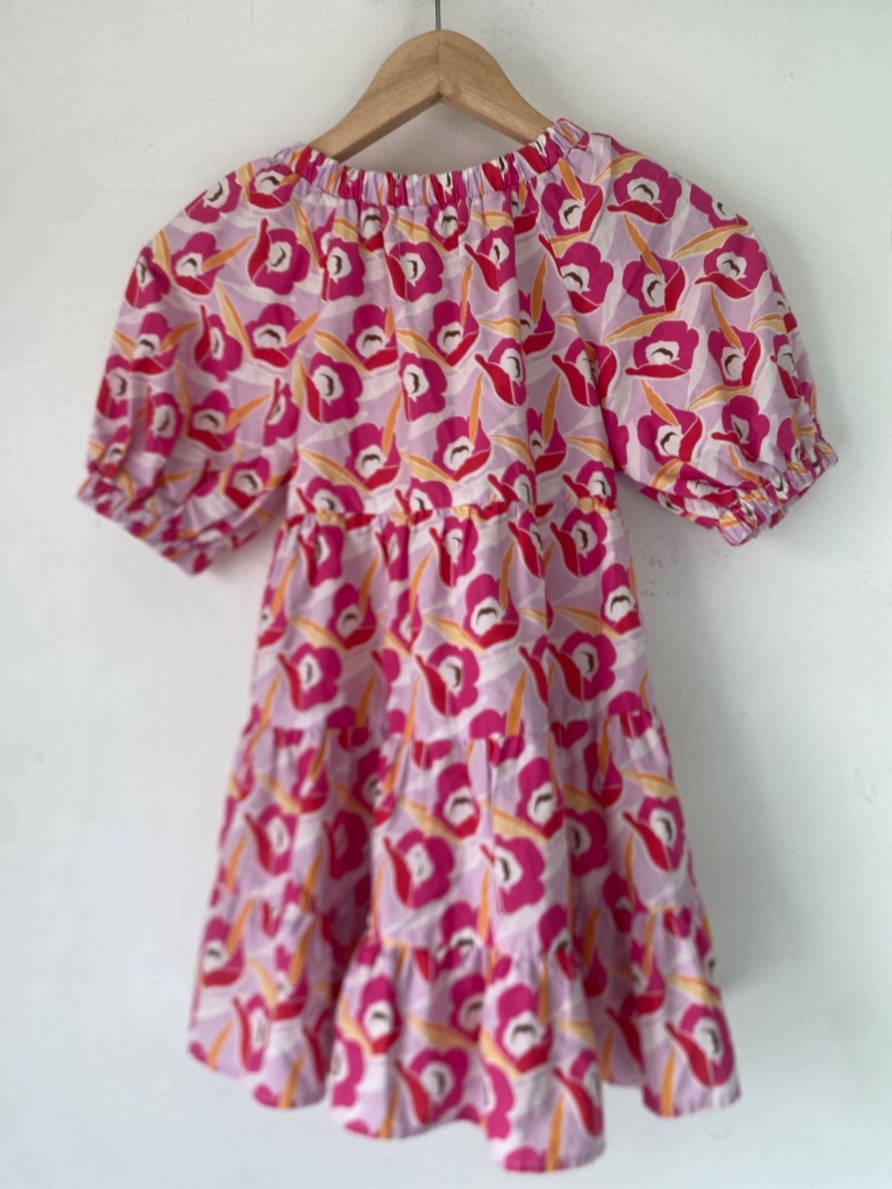 NWT Zara 7 Girl’s Floral Tiered Dress - Picture 5 of 12